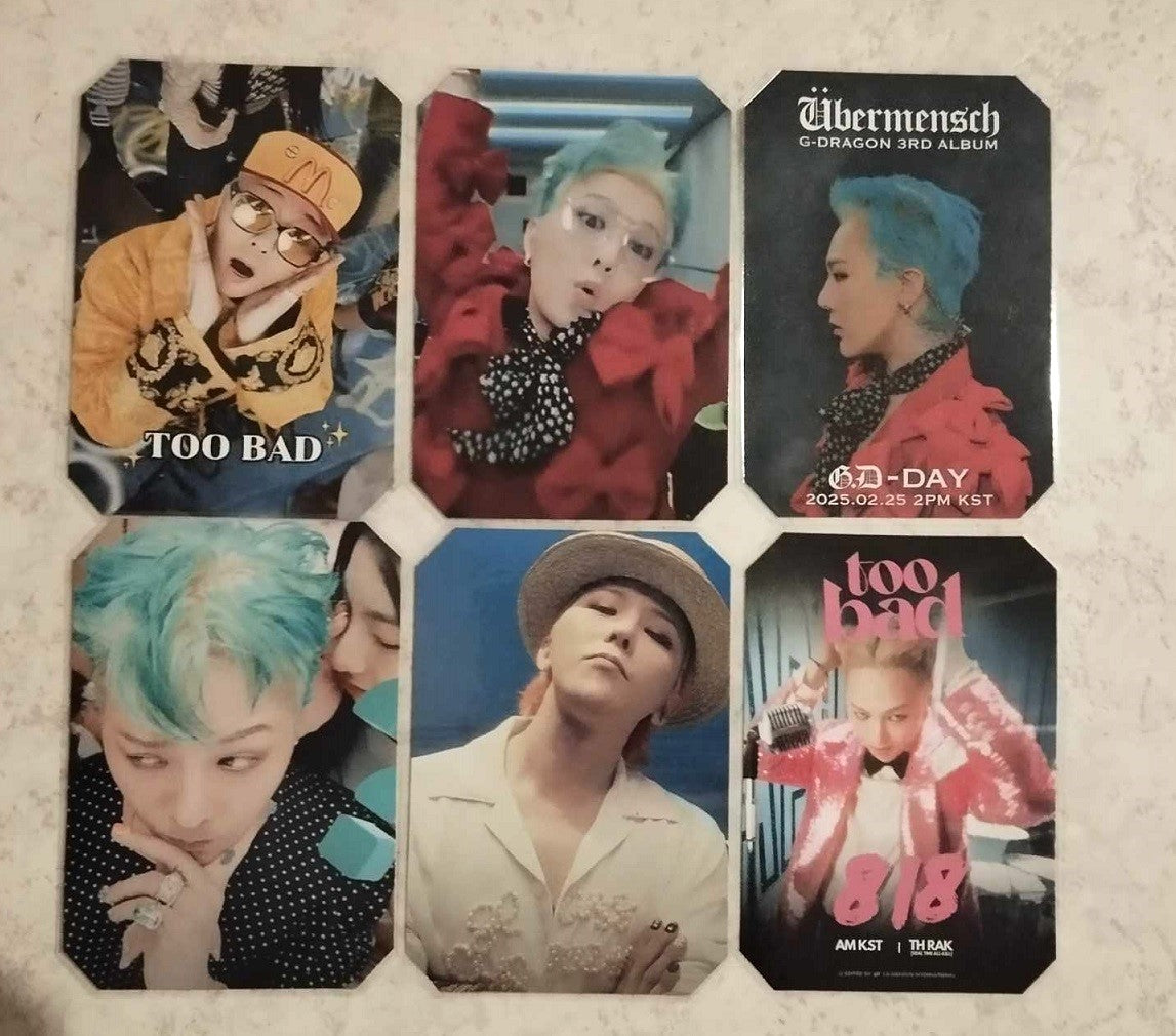 Set déco K-POP BIGBANG G-Dragon Too bad