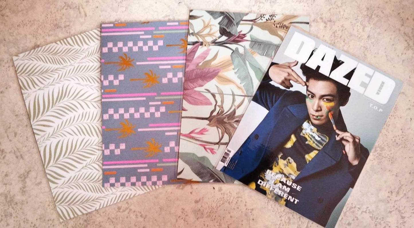 Décorations K pop style magazine - 5 visules ASTRO MOONBIN