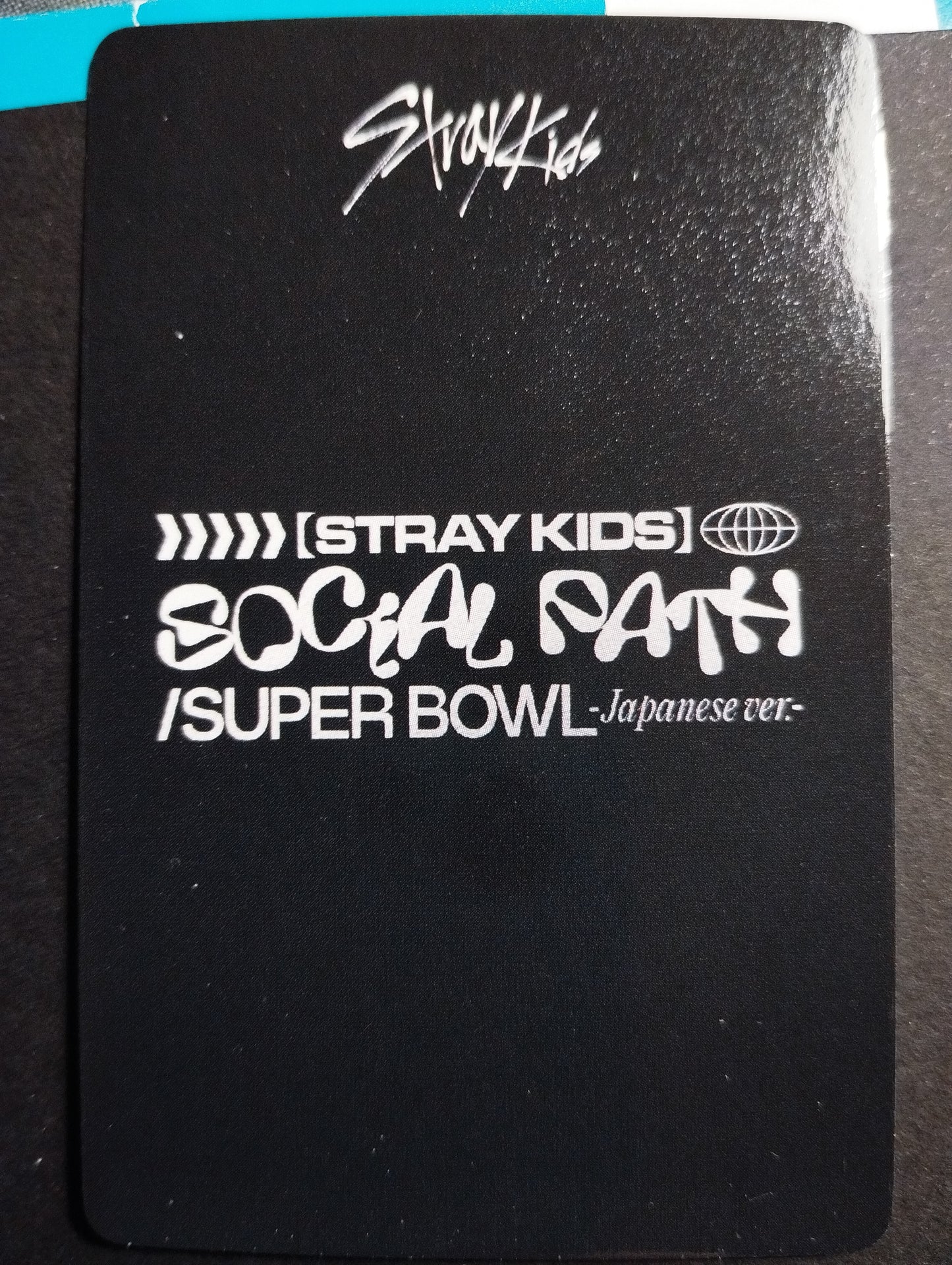 Photocard   STRAYKIDS Social path/Super bowl Han jisung
