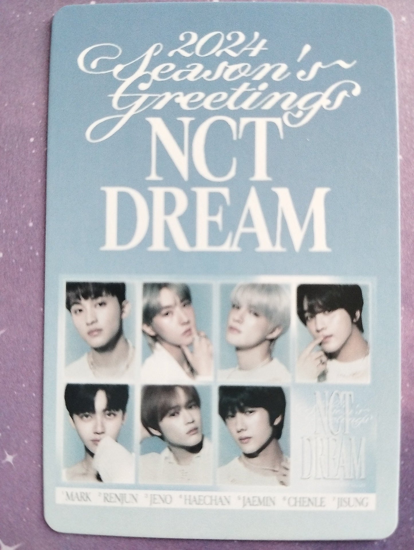 Photocard   NCT DREAM 2024 Season's greetings Renjun