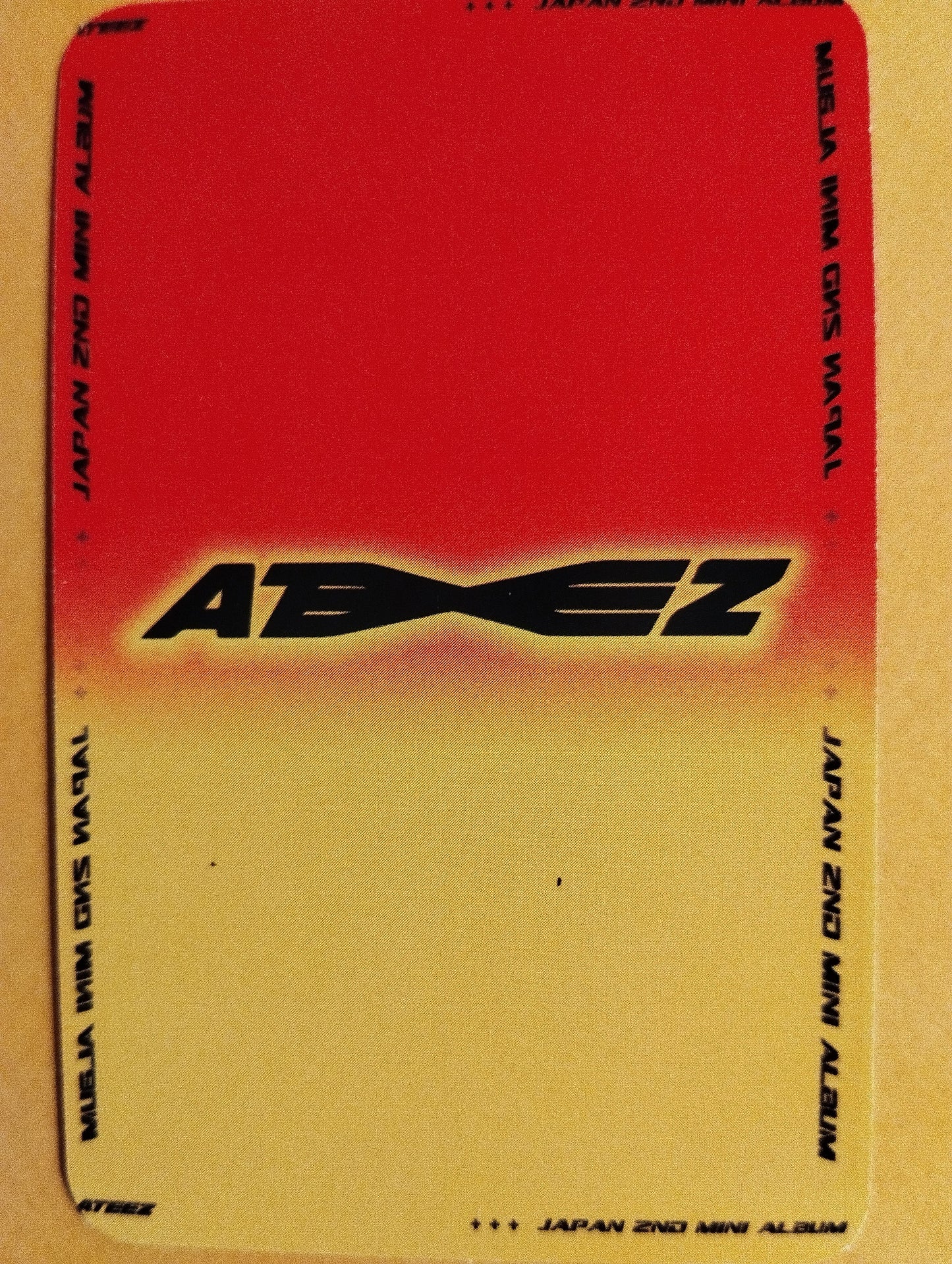 Photocard ATEEZ Beyond Zero Mingi