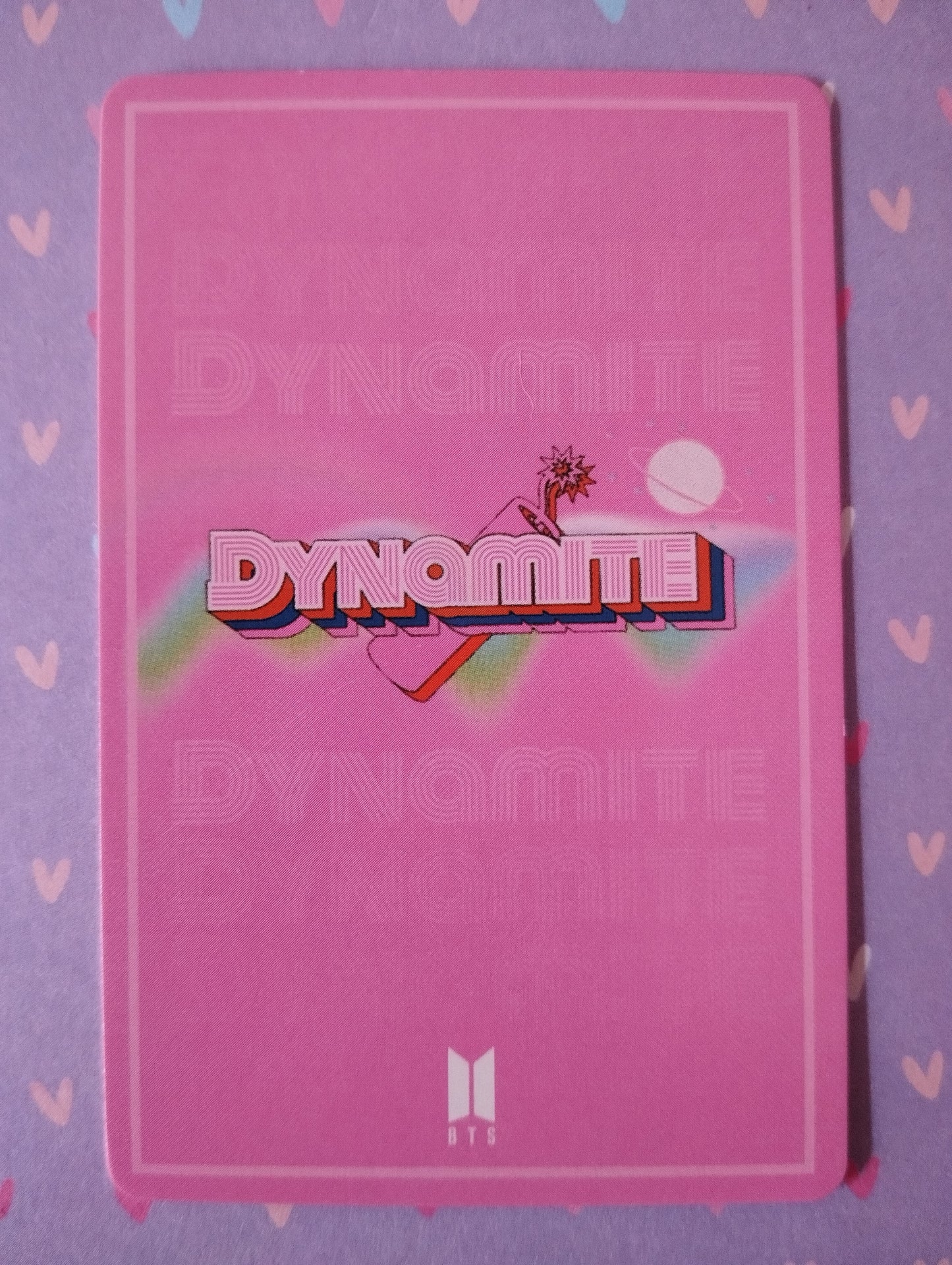 Photocard BTS Dynamite