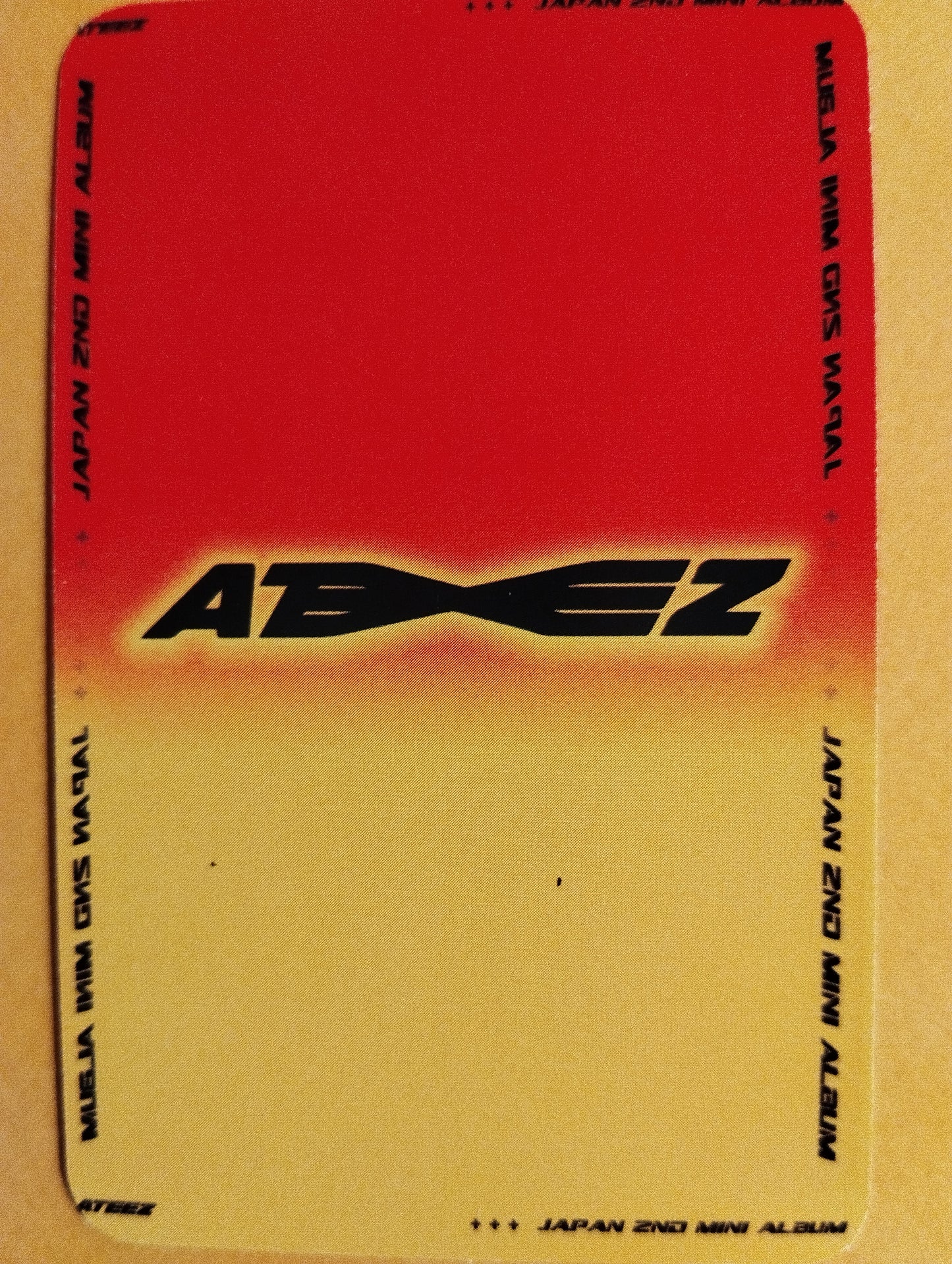 Photocard ATEEZ Beyond Zero