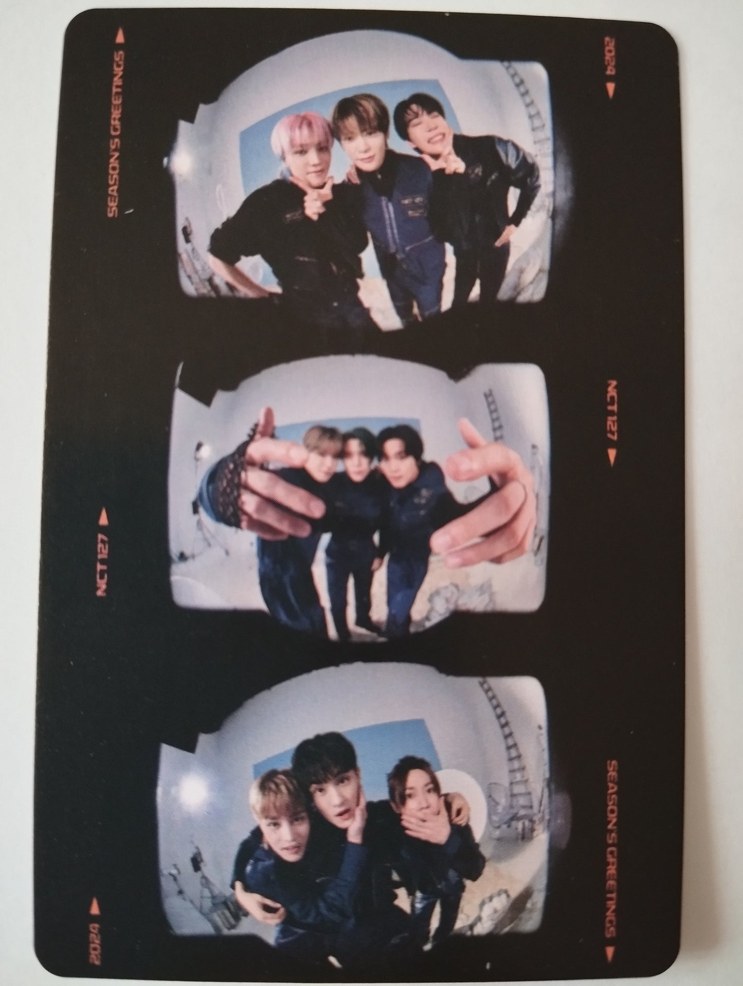 Photocard NCT 127 2024 Season's greetings Mark
