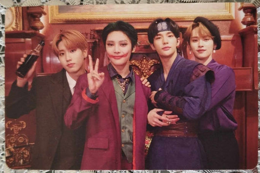 Photocard STRAYKIDS Christmas evel Han jisung, Lee know, Hyunjin, I.N.