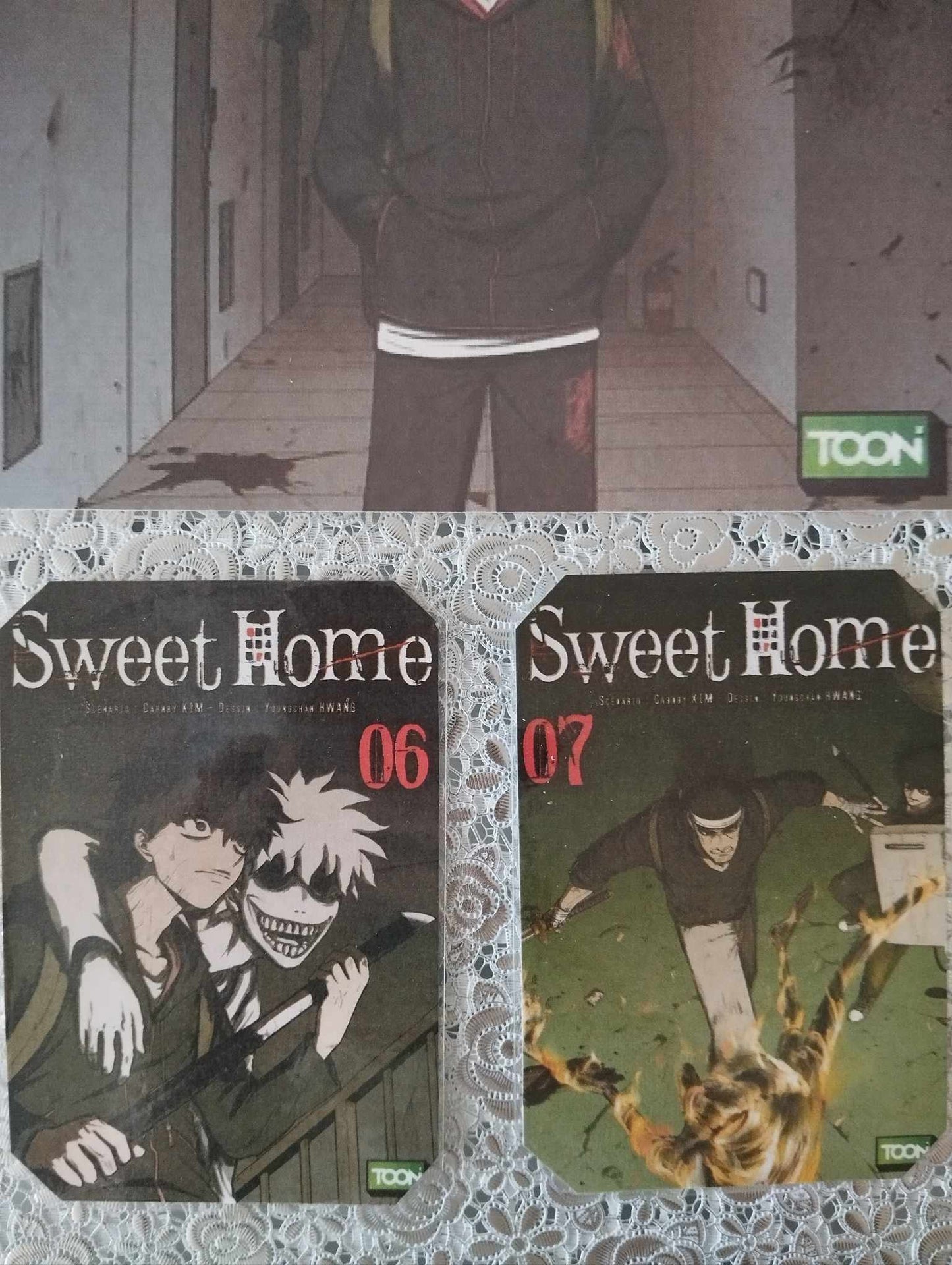 Set Reception 7 pièces Theme Webtoon SWEET HOME