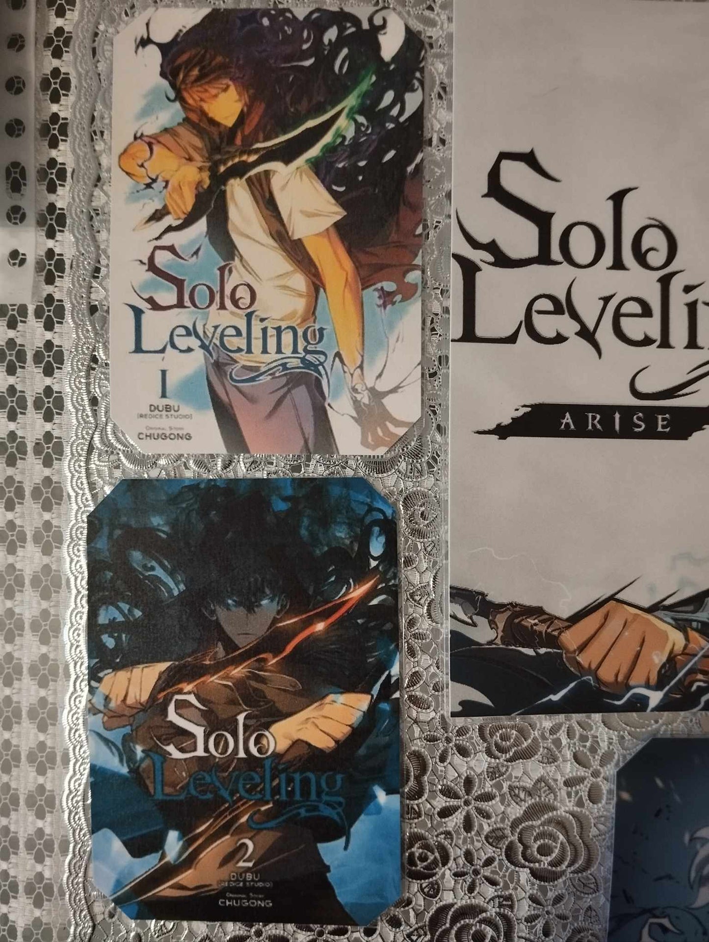 Set Reception 7 pièces Theme Webtoon Solo leveling