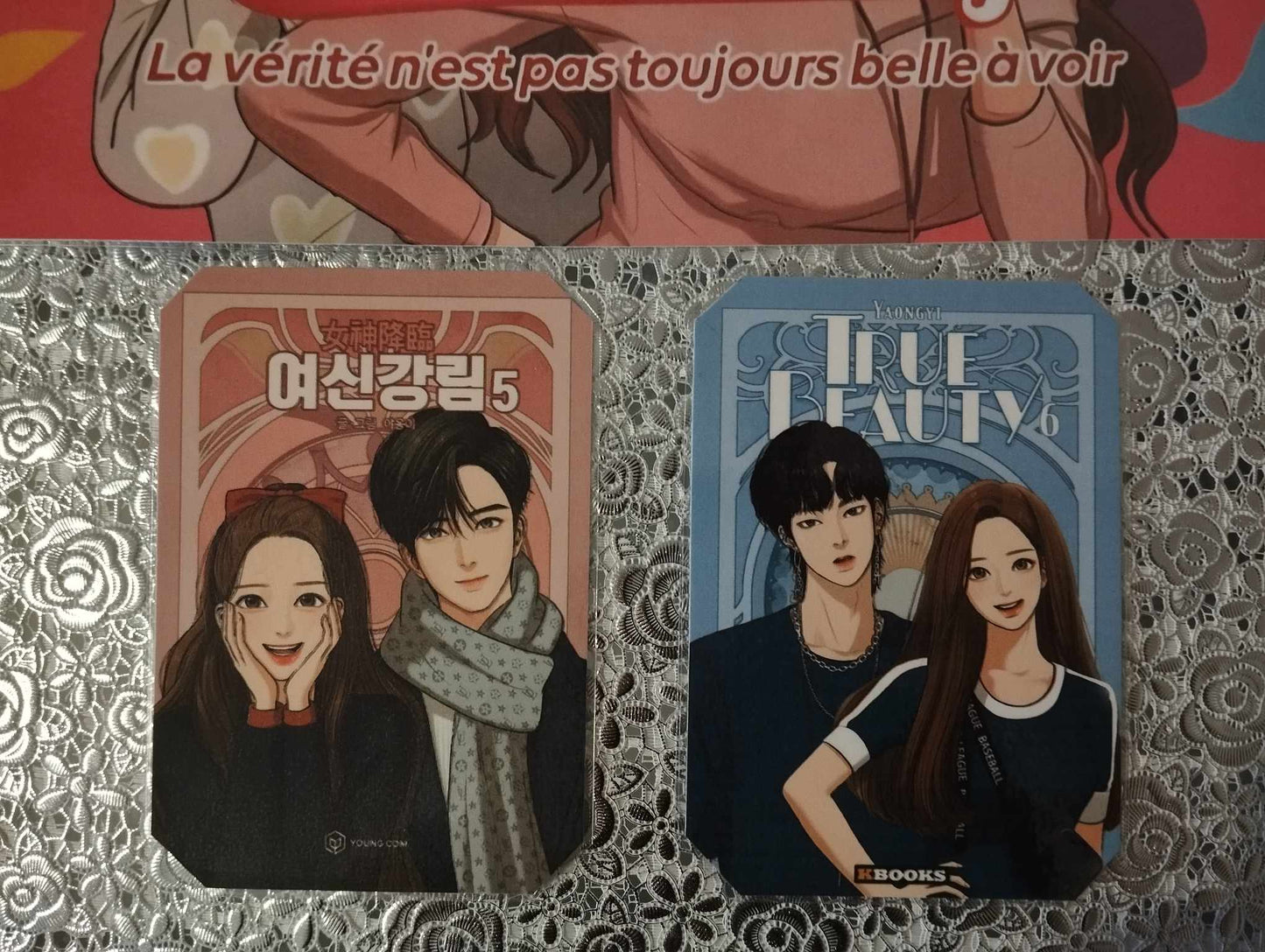 Set Reception 7 pièces Theme Webtoon True beauty