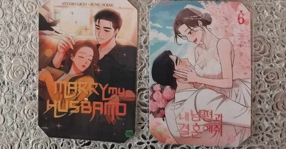 Set Reception 7 pièces Theme Webtoon Marry My Husband