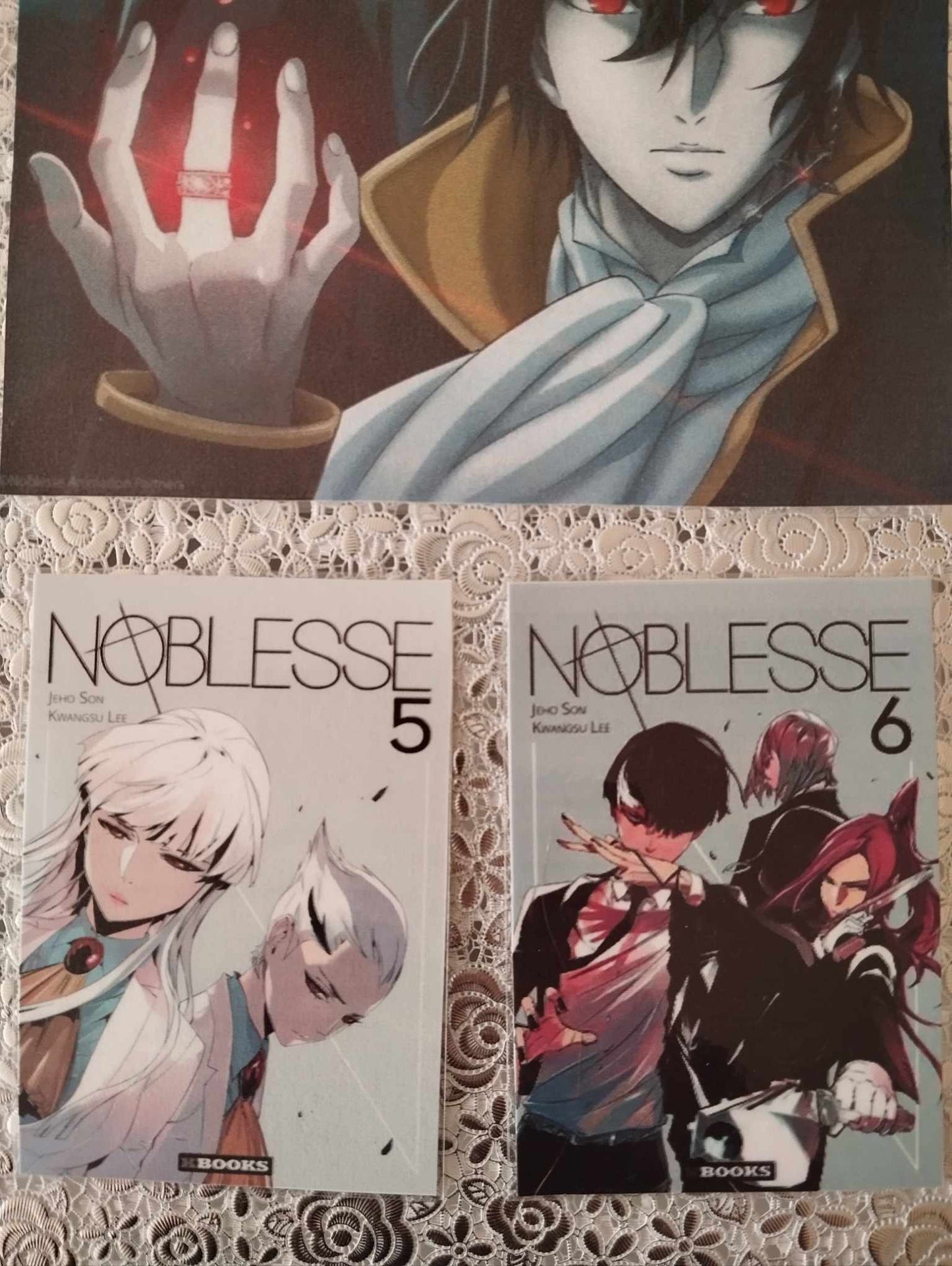 Set Reception 7 pièces Theme Webtoon Noblesse