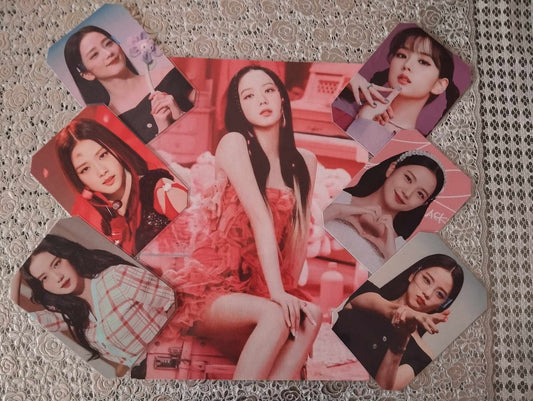 Set décoratif (ou Reception)  7 pièces  K-POP BLACKPINK Jisoo