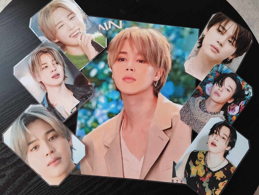 Set décoratif ou réception 7 pièces  K-POP BTS Jimin