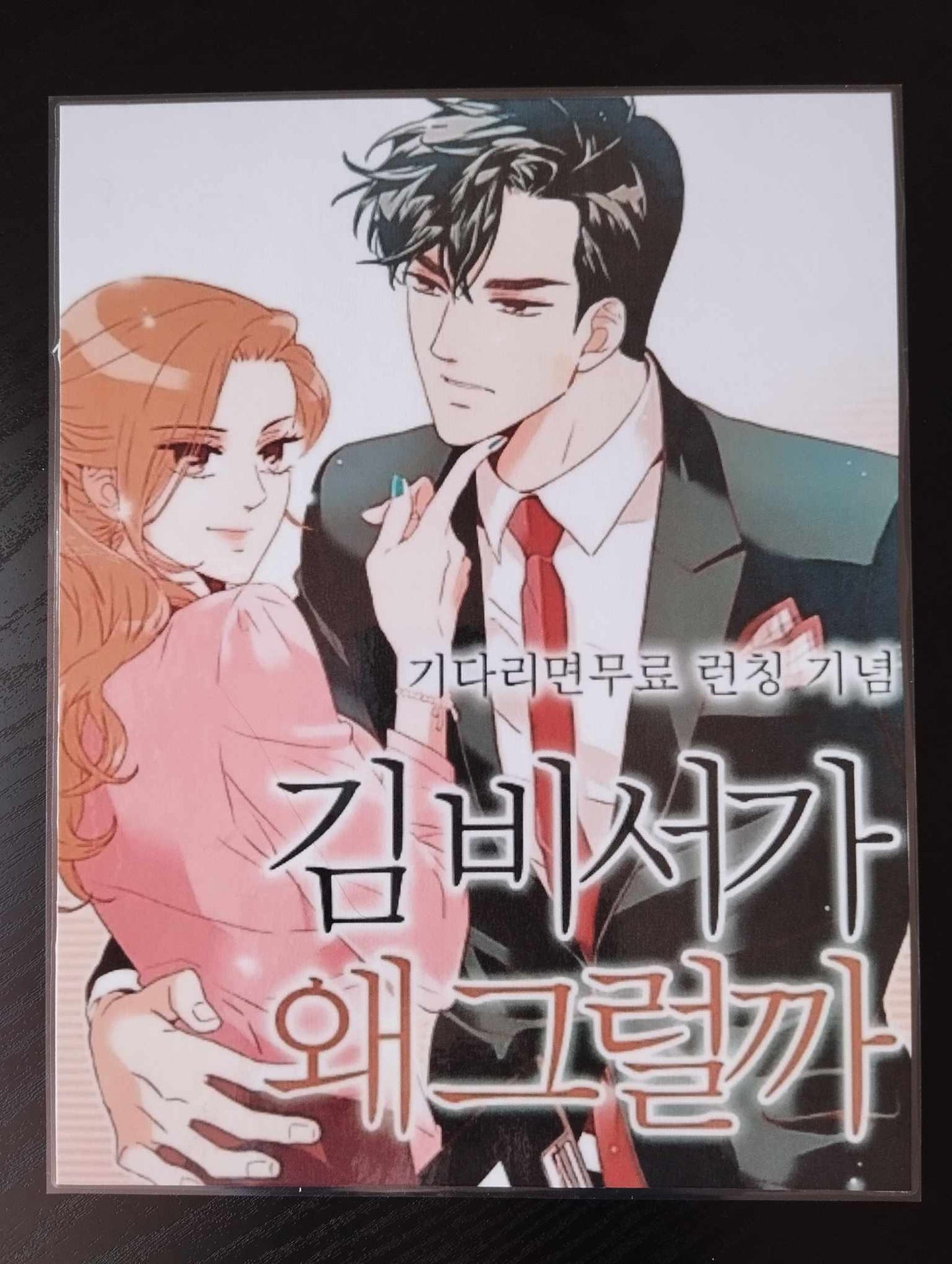 Set décoratif ou Reception 7 pièces Theme Webtoon What's wrong with secretary kim