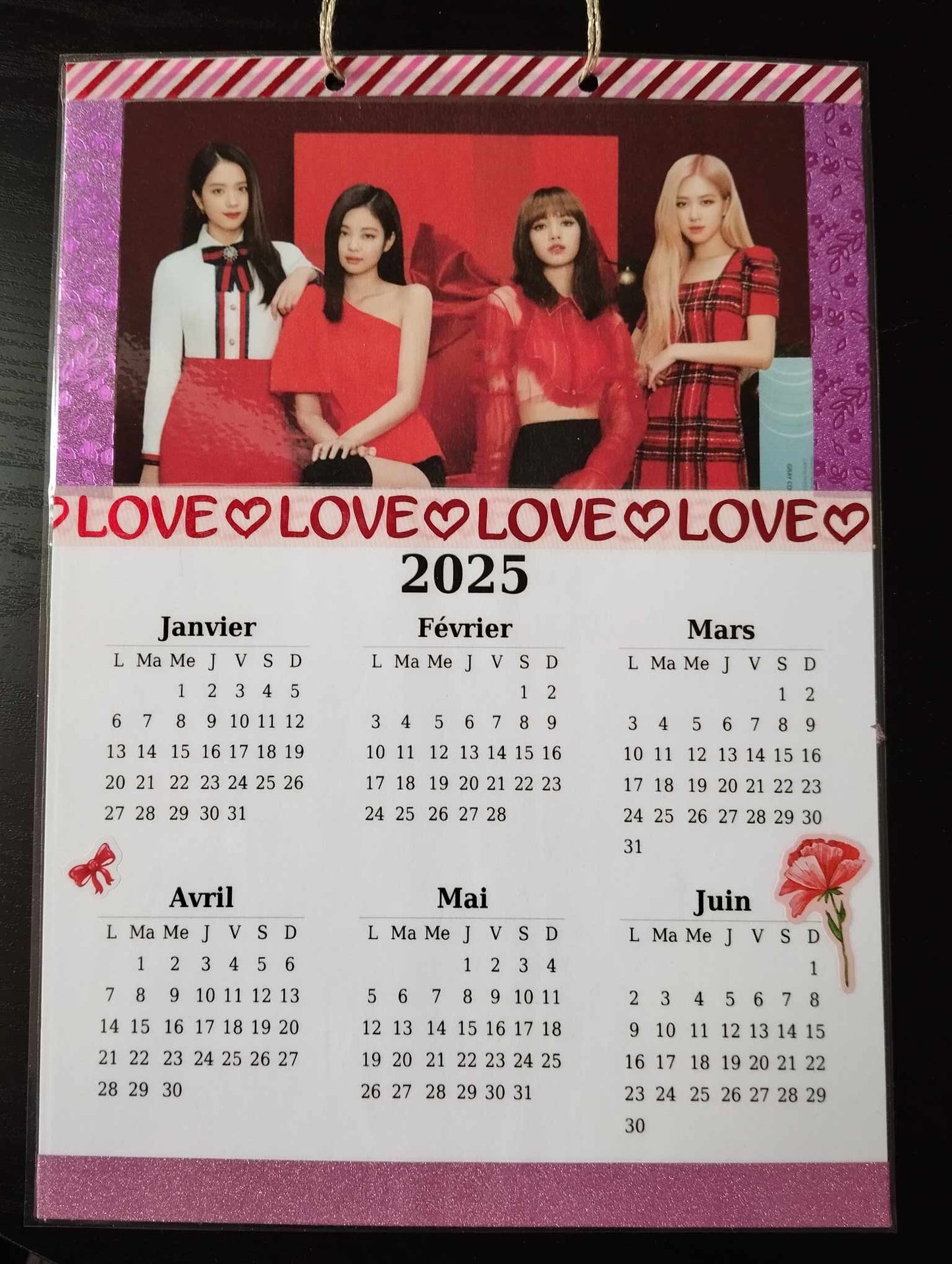 Calendrier 2025 BLACKPINK