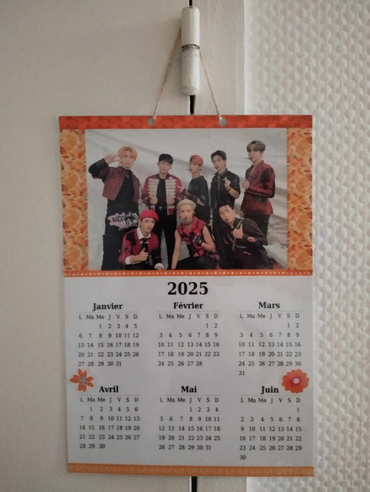 Calendrier 2025 ATEEZ