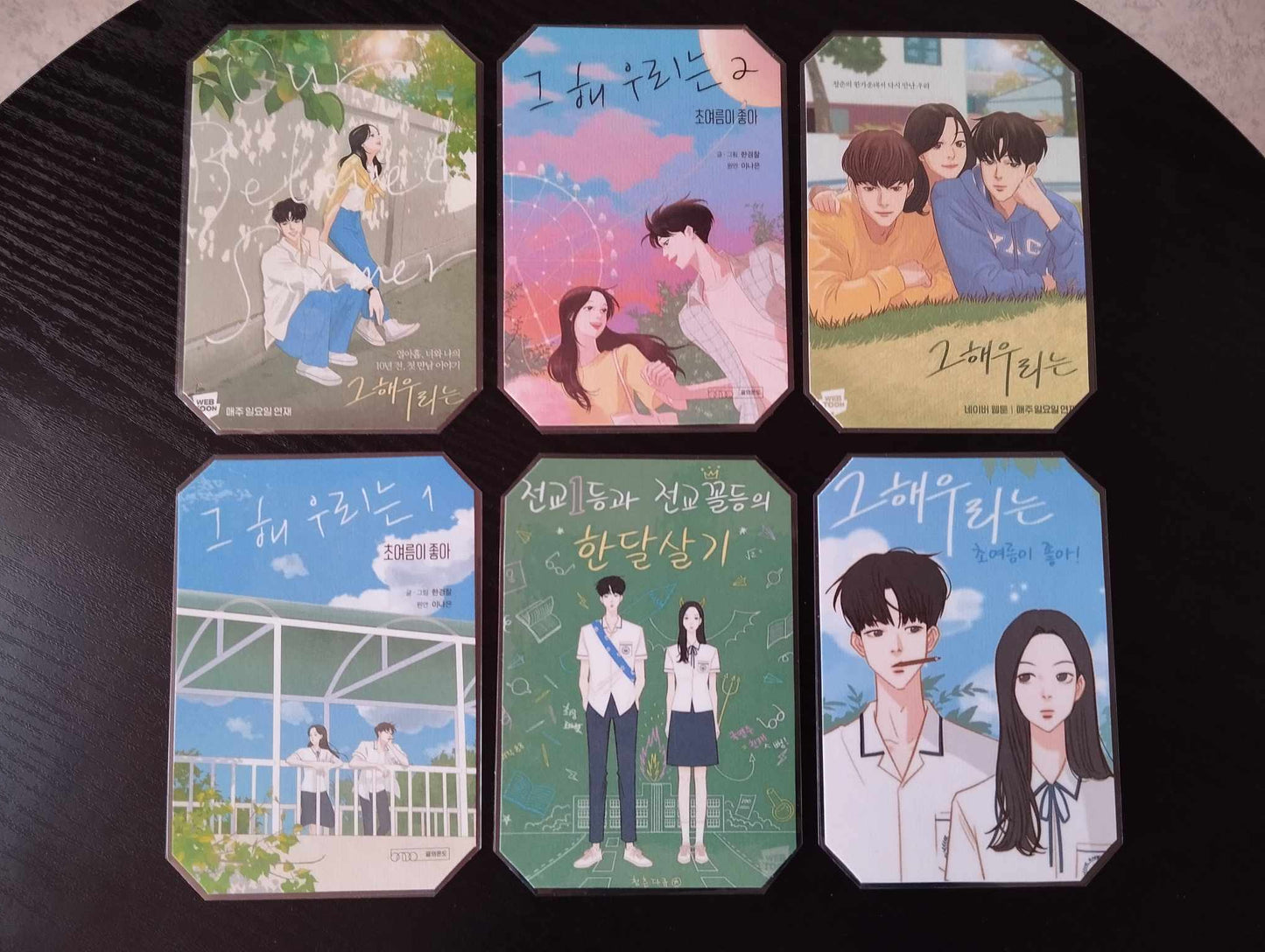 Set  déco Webtoon Our beloved summer