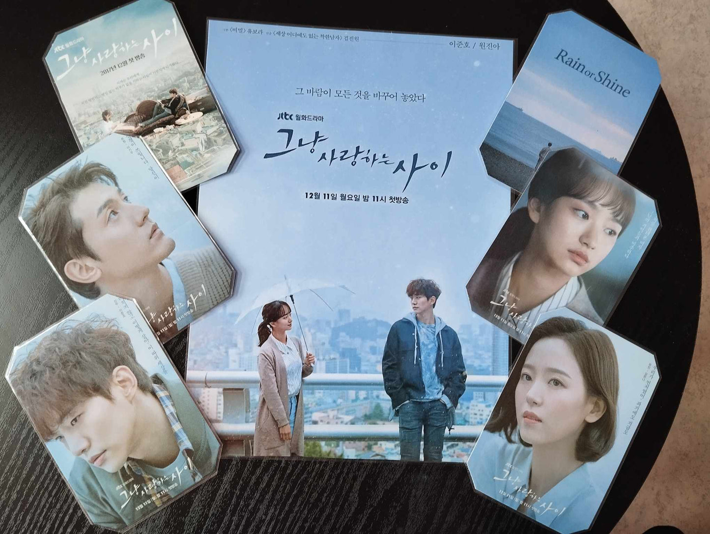 Set   déco K-Drama Rain or shine