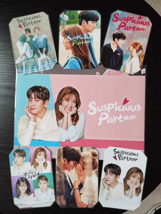 Set Reception 7 pièces  K-Drama Suspicious partner (Ji chang wook)