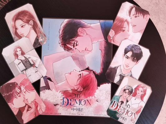 Set Webtoon, mangas My demon