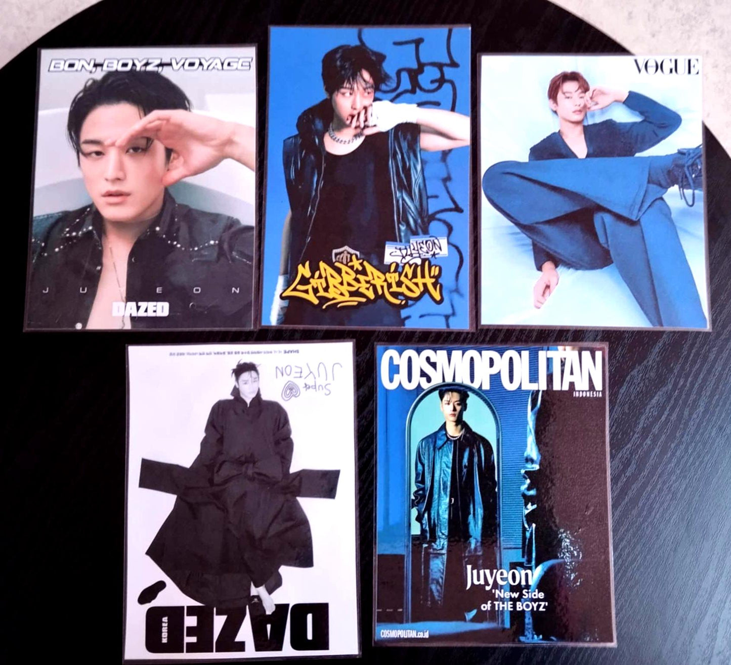 Lot 5 décorations   K-POP The Boyz Juyeon.