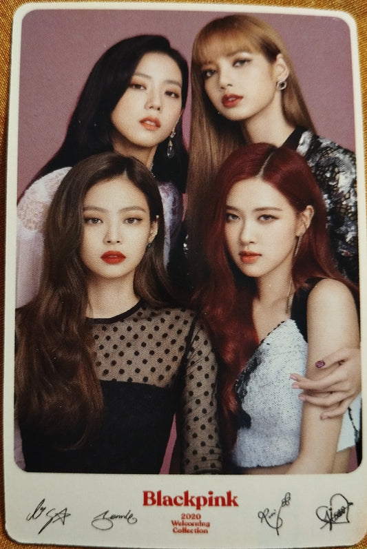 Photocard  BLACKPINK  2020 welcoming collection