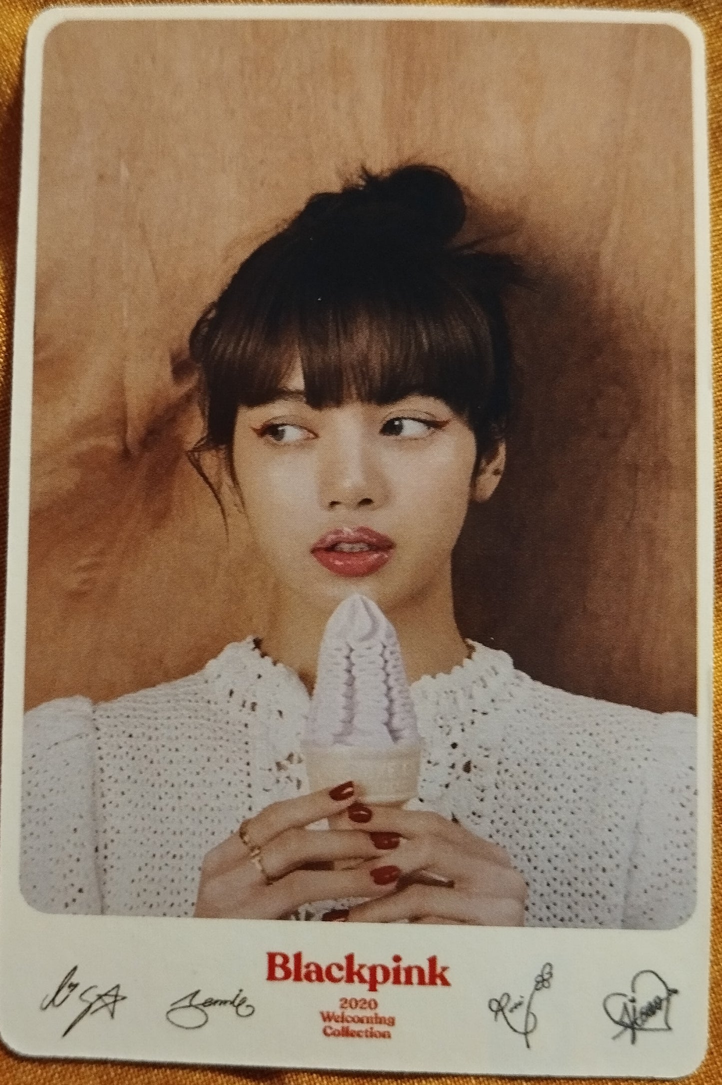 Photocard au choix BLACKPINK 2020 welcoming collection Lisa
