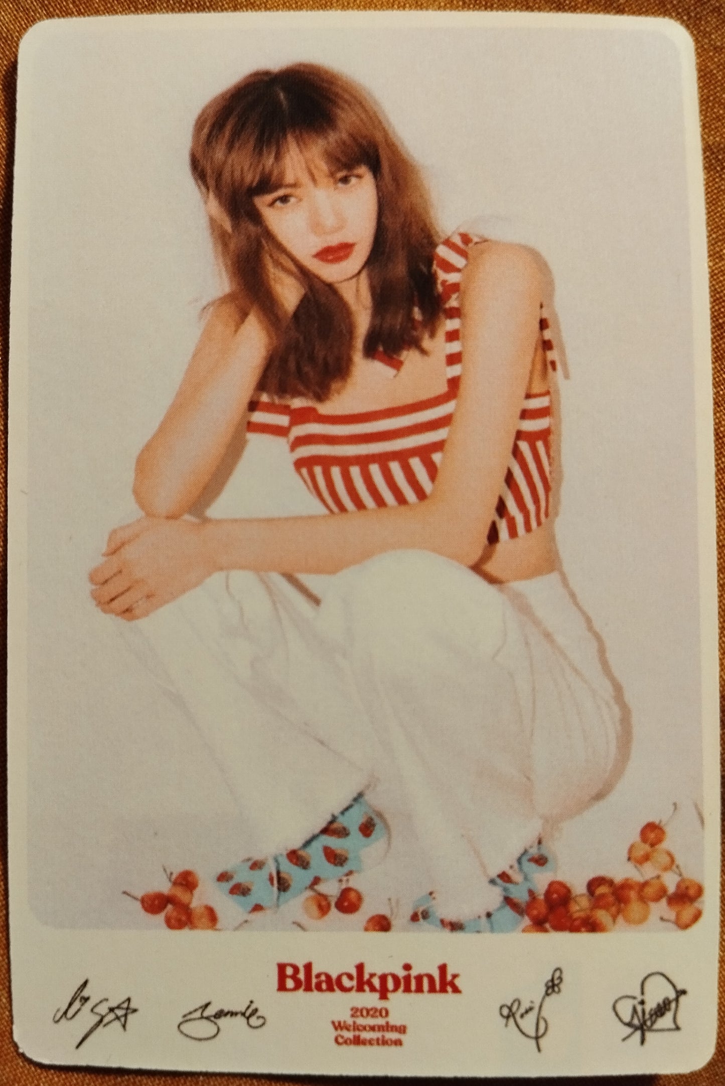 Photocard au choix BLACKPINK 2020 welcoming collection Lisa2