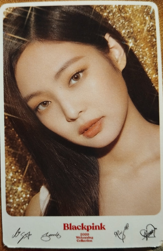 Photocard BLACKPINK 2020 welcoming collection Jennie