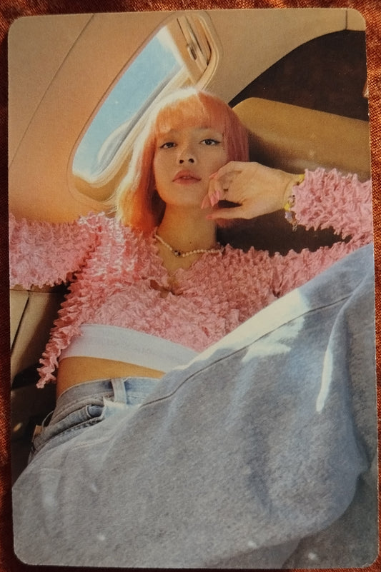 Photocard  BLACKPINK  2022 welcoming collection  Lisa