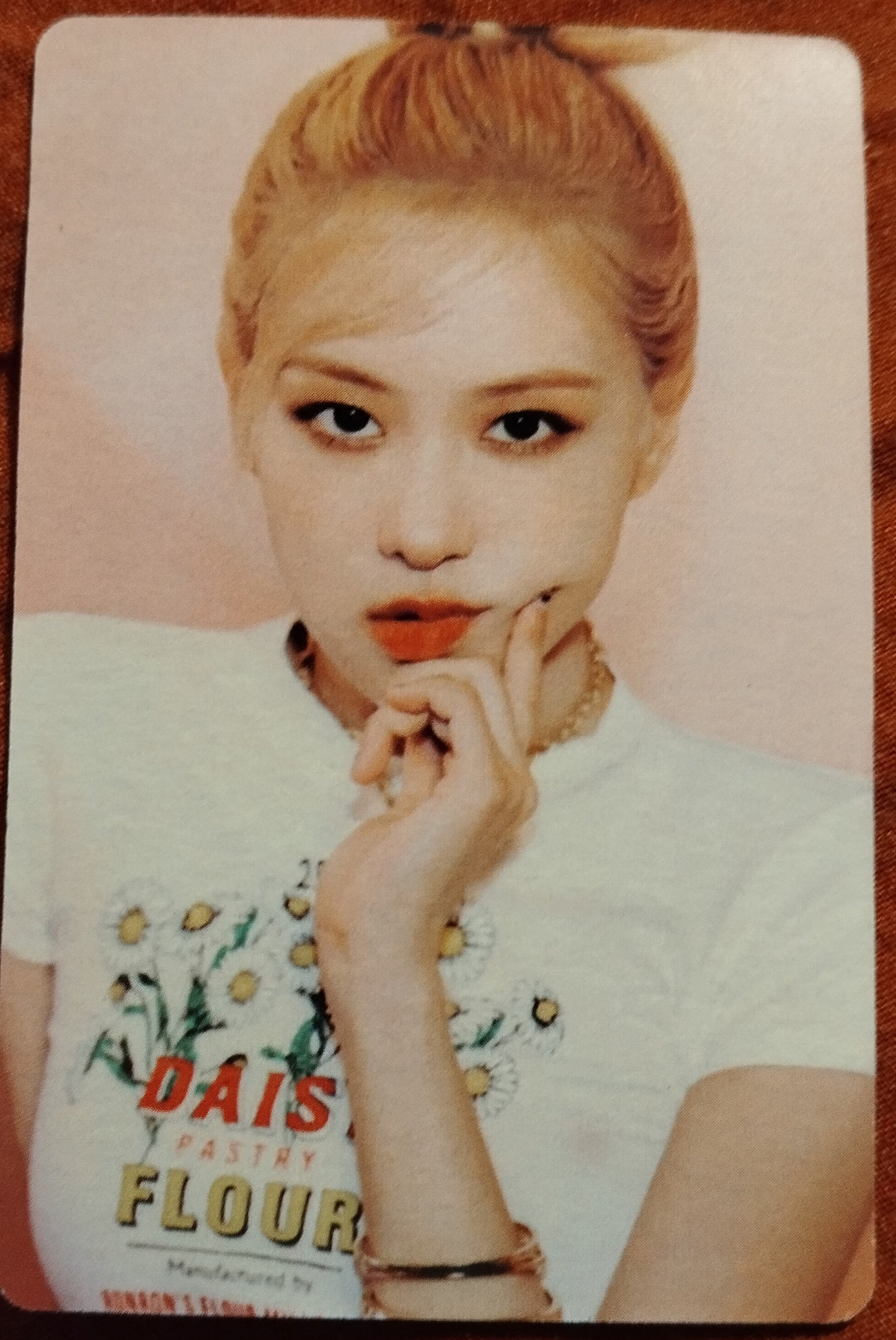 Photocard 2022 welcoming collection Rose