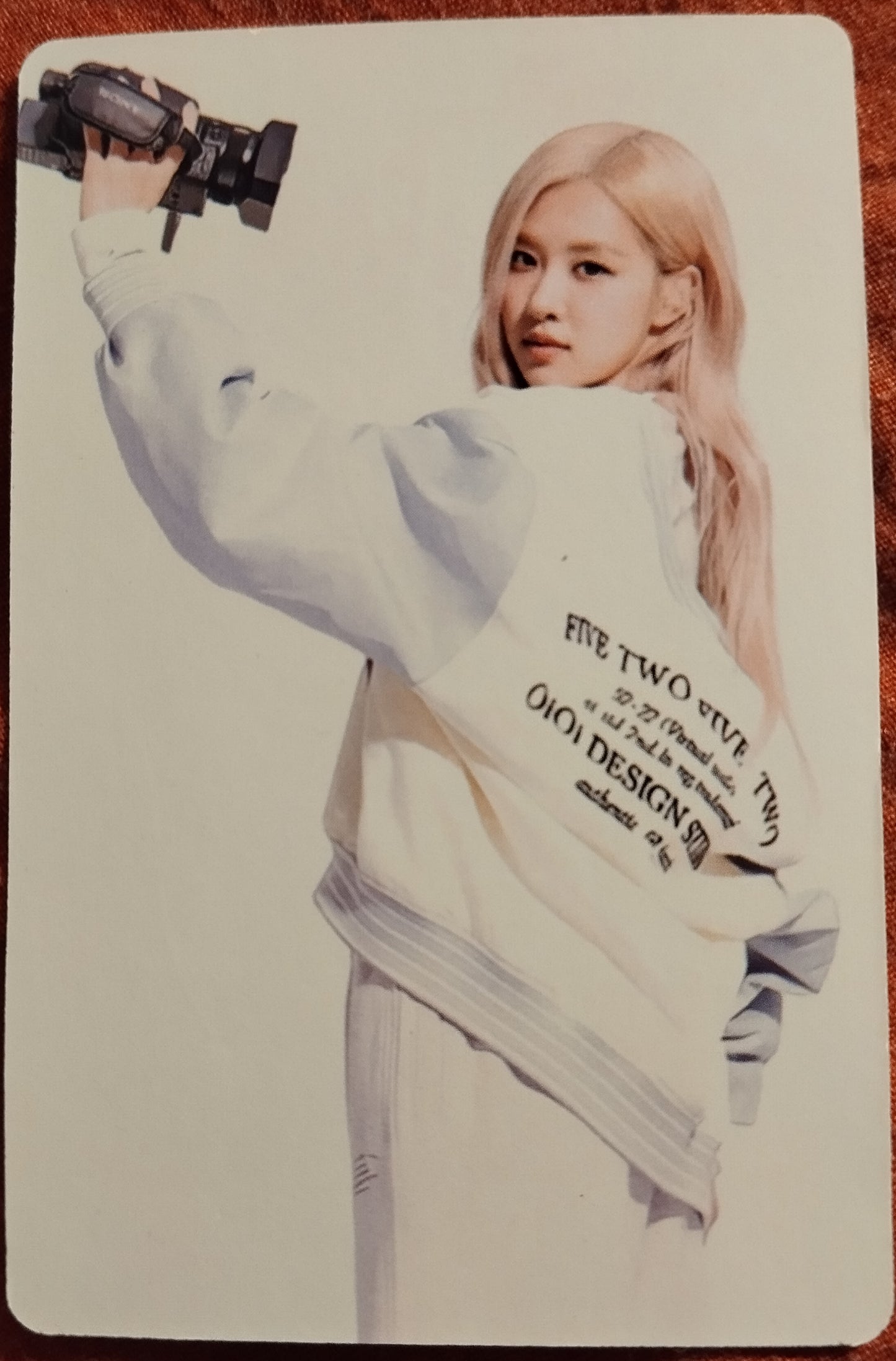 Photocard 2022 welcoming collection Rose