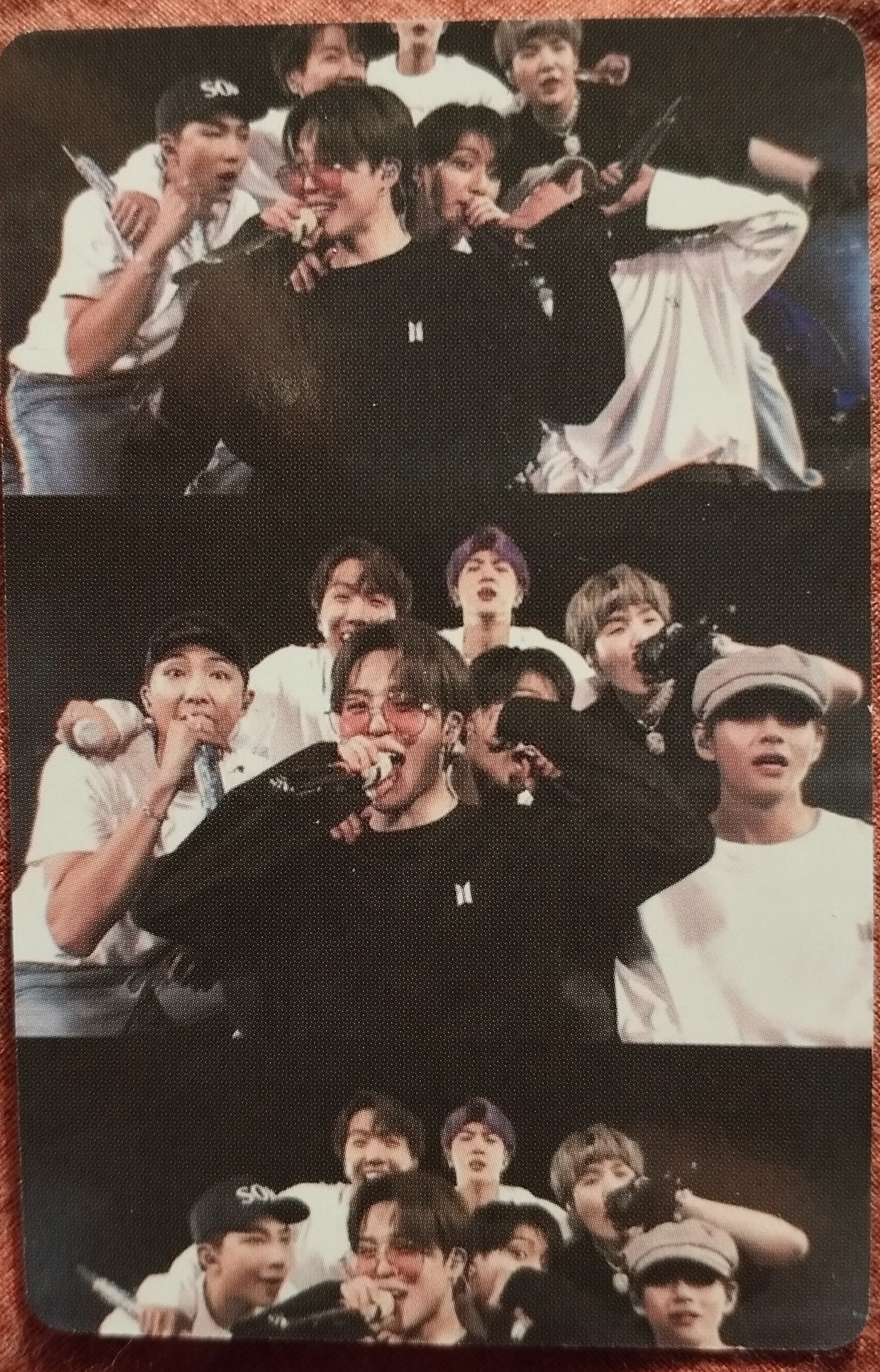 Photocard BTS 9th anniversary