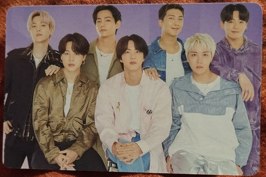 Photocard BTS 9th anniversary