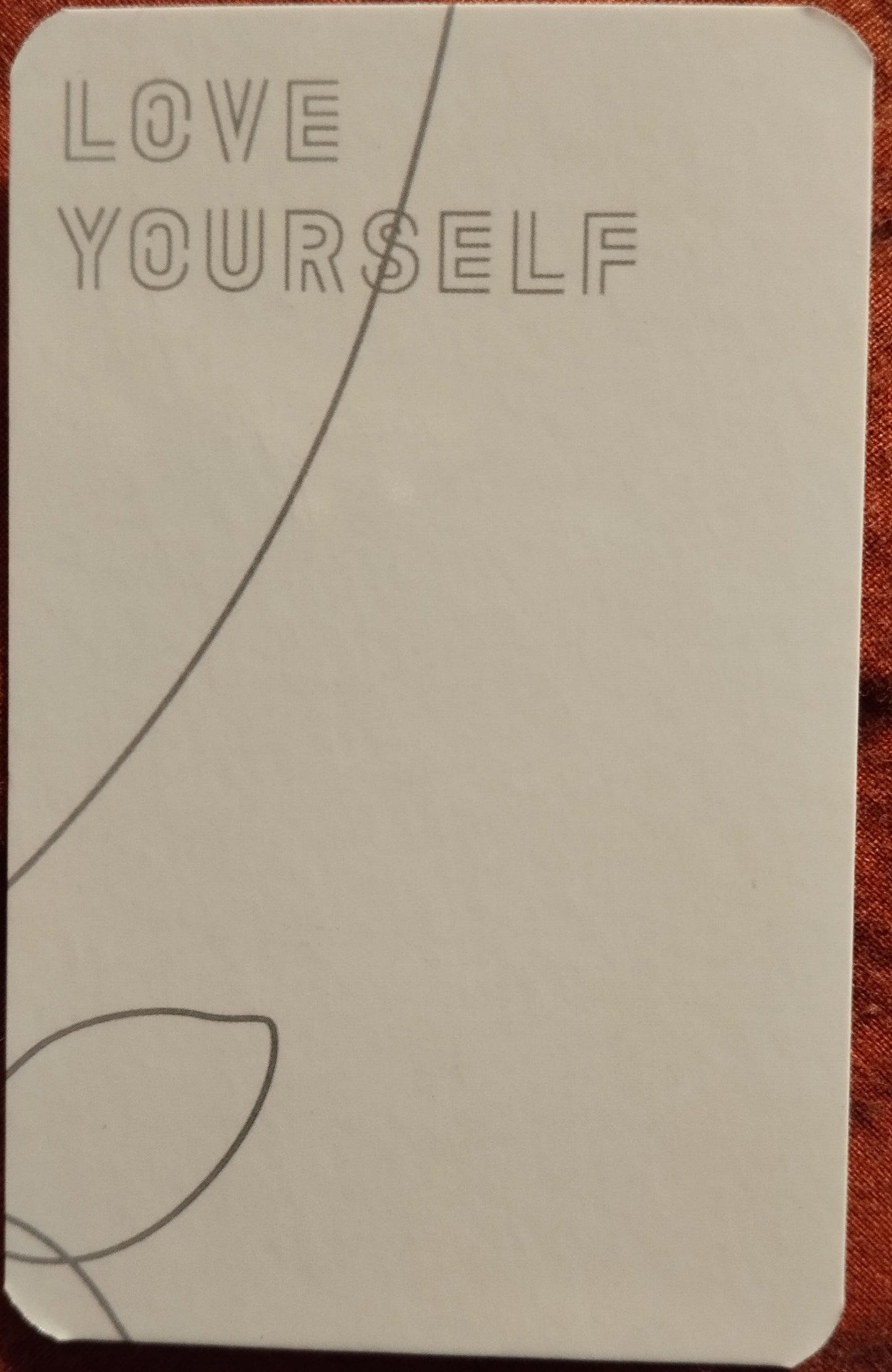 Photocard au choix BTS Love yourself V