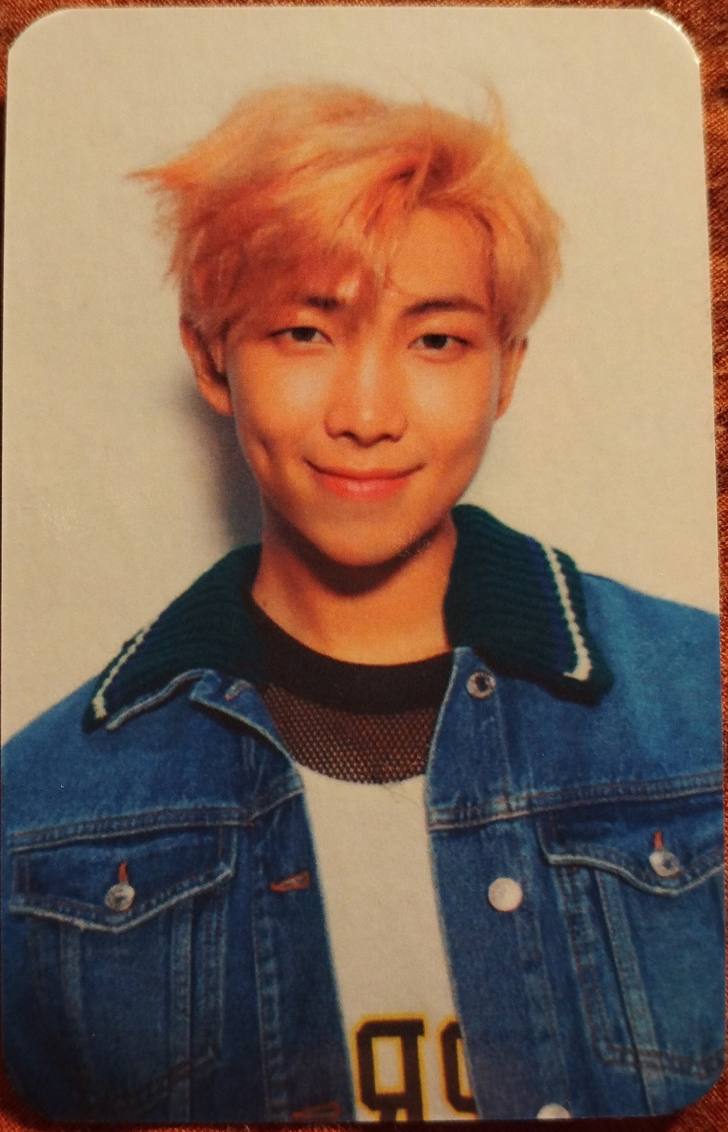 Photocard  BTS Love yourself RM
