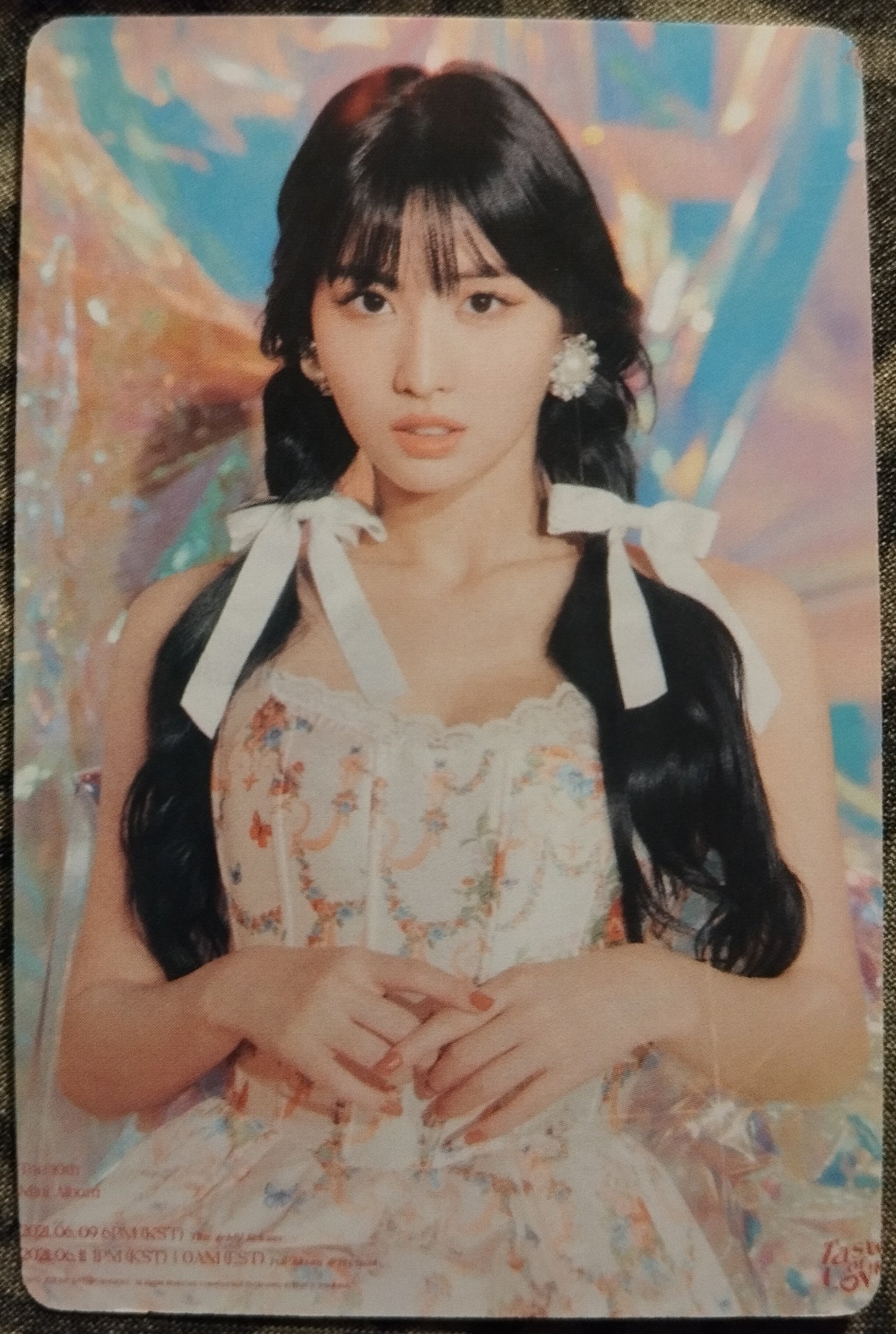 Photocard  TWICE  Taste of love  The 10th mini album  Momo