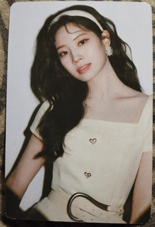 Photocard TWICE  Formula of love  Dahyun