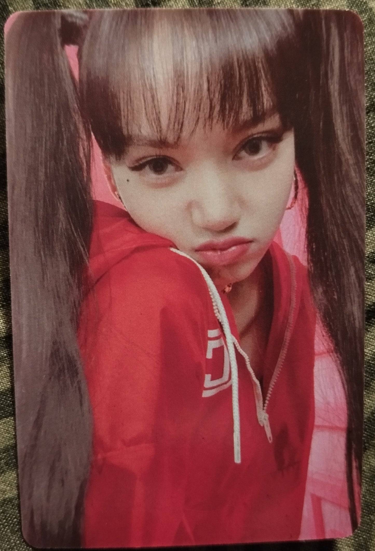 Photocard  BLACKPINK  Lisa  Videocall  D-Day solo