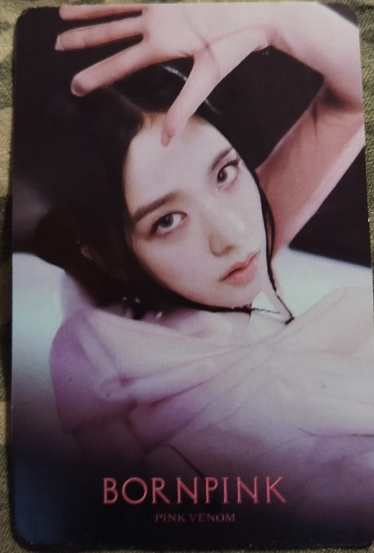 Photocard BLACKPINK BORN Pink Jisoo