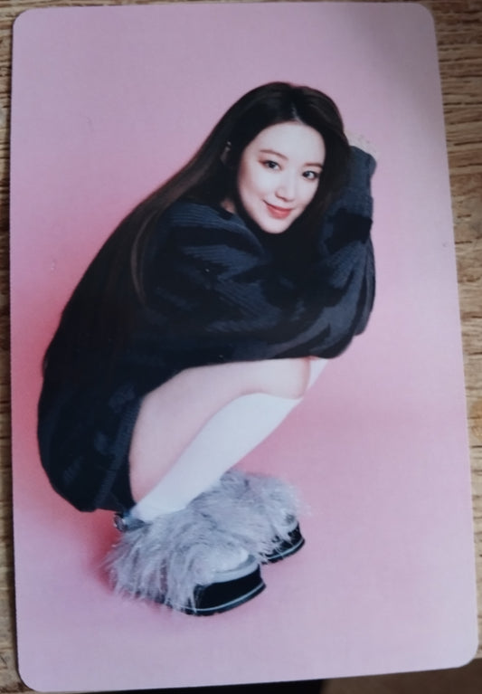 Photocard (G)I-dle I feel 6th mini album Shuhua