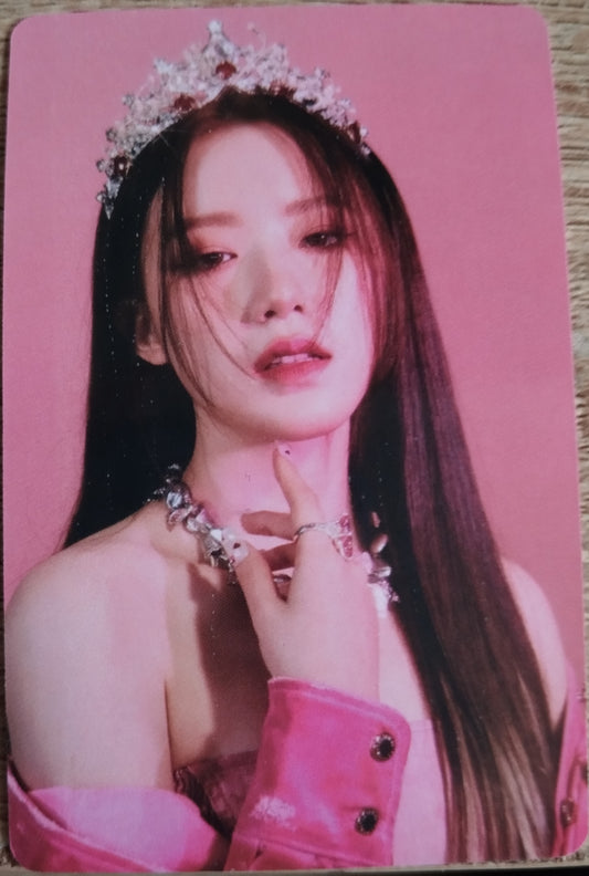 Photocard (G)I-dle I feel 6th mini album Shuhua