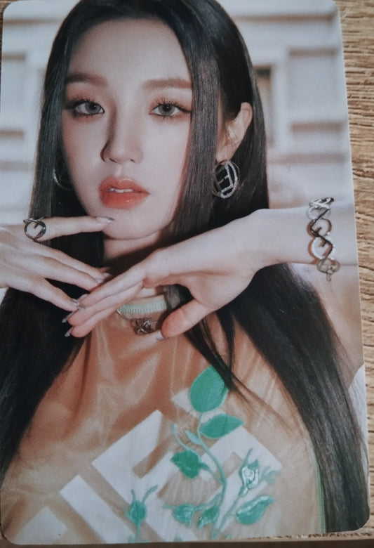 Photocard (G)I-dle I feel 6th mini album Yuqi