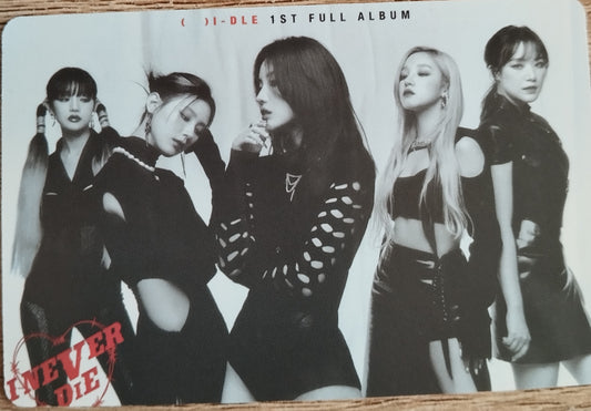 Photocard (G)I-dle I never die