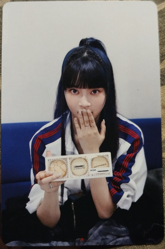 Photocard LE SSERAFIM Season's greetings Class of 2023 Eunchae