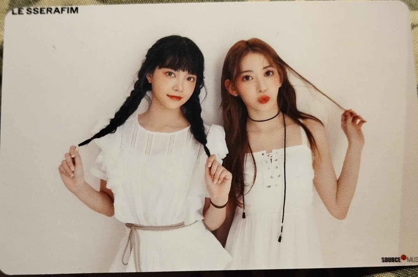 Photocard LE SSERAFIM Season's greetings Class of 2023 Sakura Eunchae