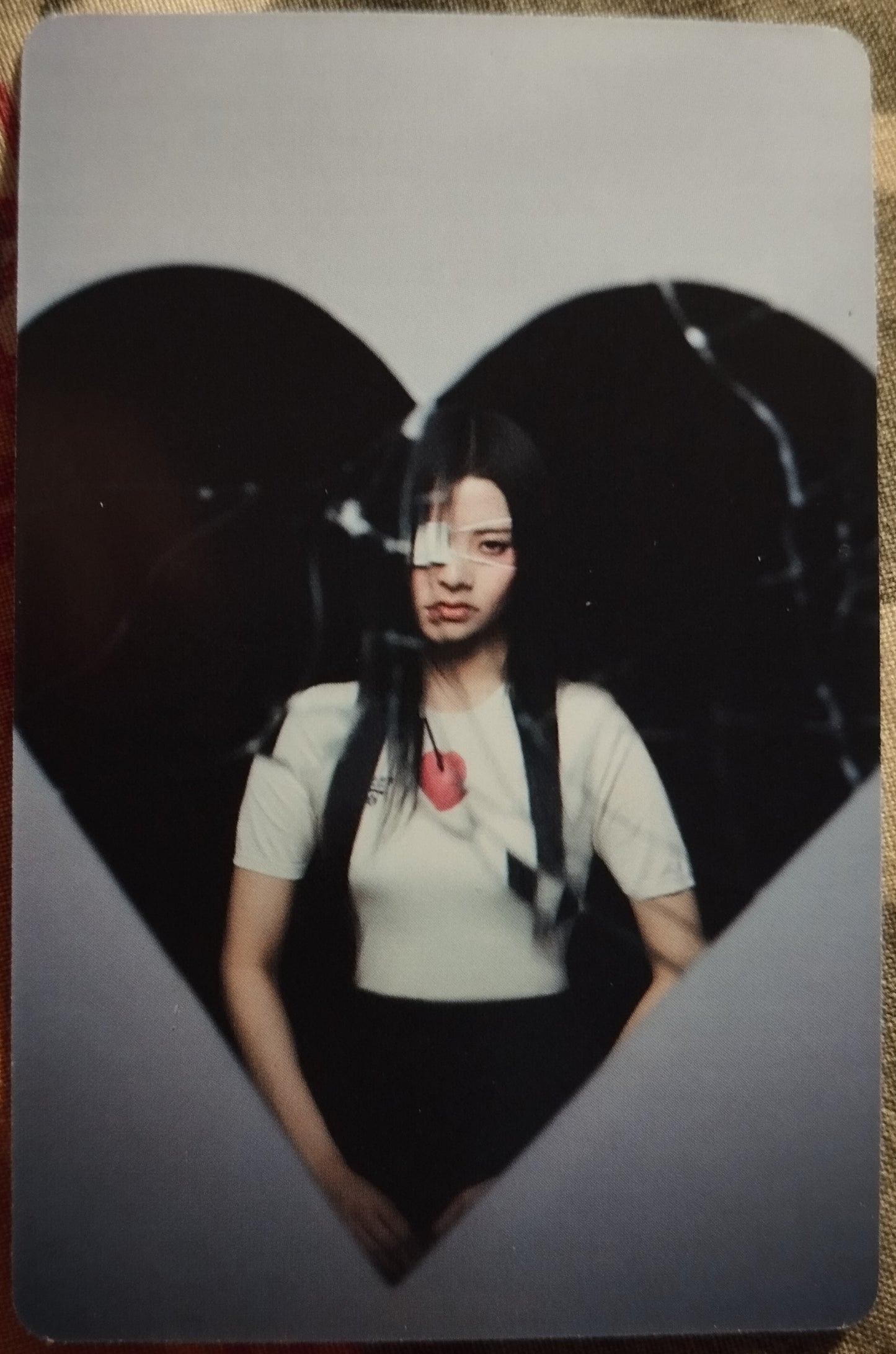 Photocard LE SSERAFIM I m fearless Unforgiven Yunjin