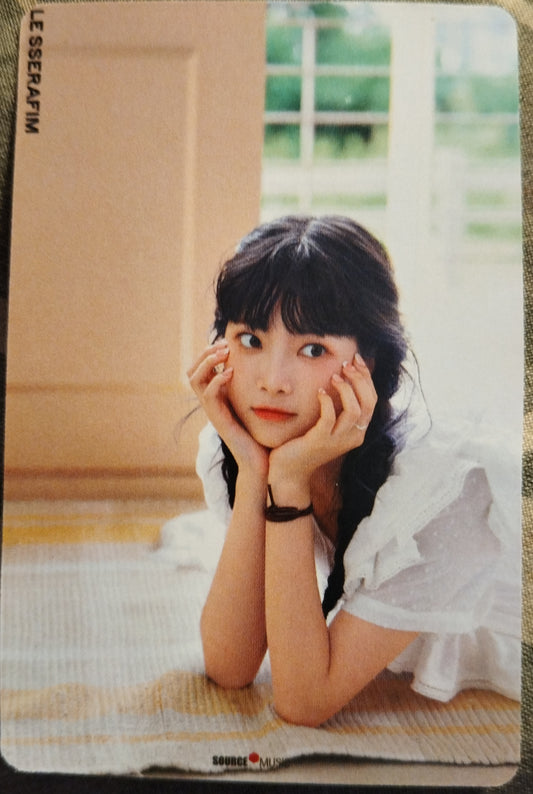 Photocard LE SSERAFIM Fearless Japan first single Eunchae