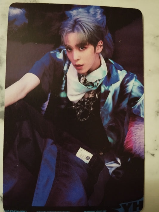 Photocard  ATEEZ The world Ep. fin : will Yunho