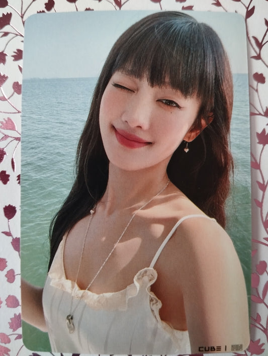 Photocard (G)I-dle  Special Ep. Heat Minnie
