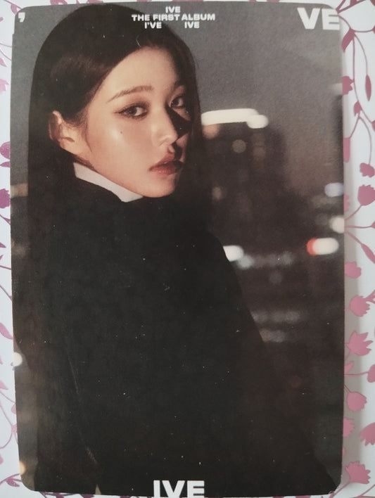 Photocard IVE The first album Jang wonyoung
